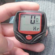 Cycle Computer with Trip Distance and Timer Durable Cycle Computer with Trip Distance and Timer Durable